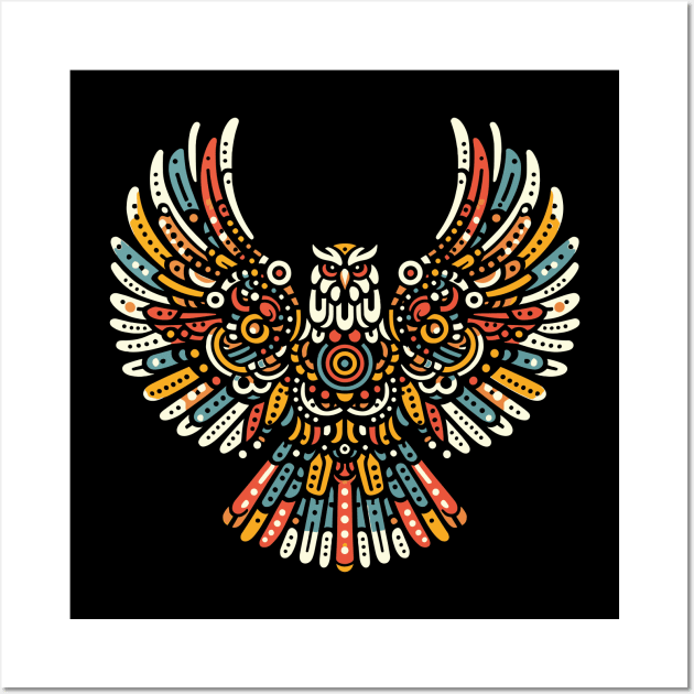 Design Eagle Ornaments tribal style Wall Art by Casually Fashion Store